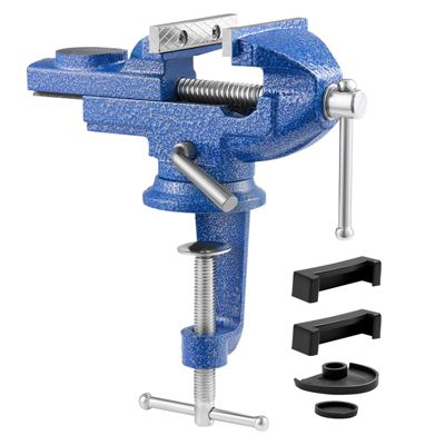 VEVOR Etau d Etabli Etau de Table Largeur Machoire 762 mm Base Pivotante 360