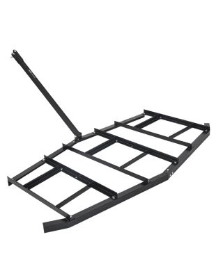 VEVOR Herse Traînée Râteau Niveleur Remorquable 2150 mm pour VTT UTV Tracteur