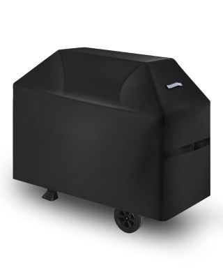 VEVOR Housse barbecue 1320mm, polyester 600D, imperméable, sangles, noir.