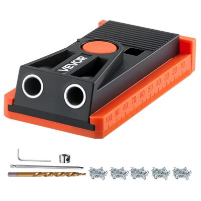 VEVOR Kit de gabarit de perçage oblique système de trou de poche 12,7-38,1 mm