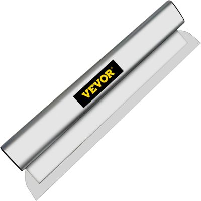 VEVOR Lame écumage/lisseur 60cm. Couteau enduit acier inox. Pour appliquer et lisser plâtre de gypse.