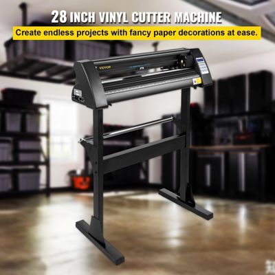VEVOR Machine de découpe vinyle 720mm, plotter professionnel. Haute efficacité, 3 lames.