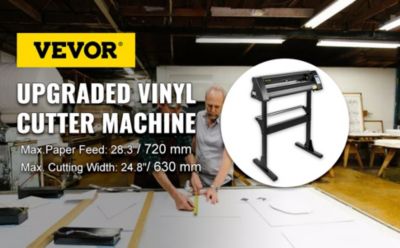 VEVOR Machine de découpe vinyle 720mm, plotter professionnel. Haute efficacité, 3 lames.