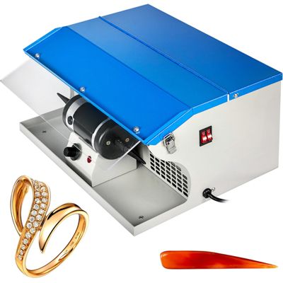VEVOR Machine polissage bijoux 220V, meuleuse table, polisseuse électrique.