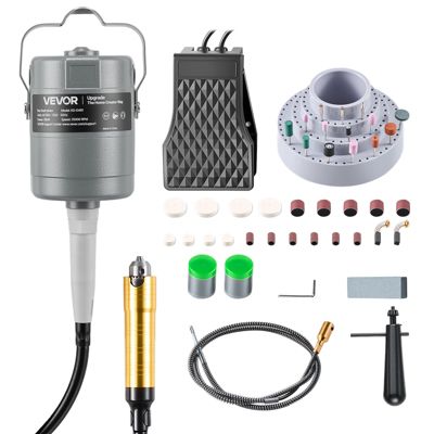 VEVOR Meuleuse Suspendue Outil Rotatif Arbre Flexible Moteur 780 W 25000 tr/min