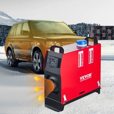 VEVOR Mophorn chauffage stationnement voiture 8kW 12V, switch LCD, sortie d'air unique, pour camping-car, camions