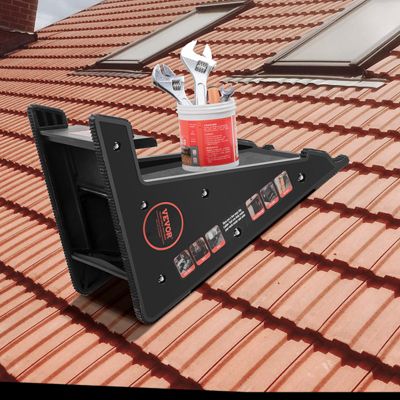 VEVOR Niveleur échelle, PP, charge 380lb, stabilisateur, pour sol irrégulier, facile, escalier.