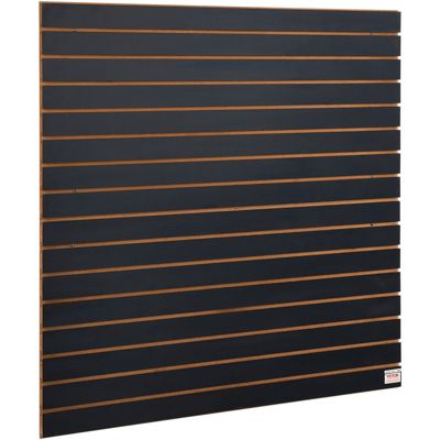 VEVOR Panneau lattes mural garage 121,9x60,96 cm, 2 pièces, portes-outils.