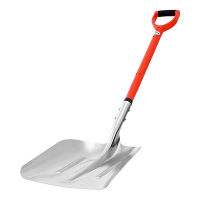 VEVOR Pelle à neige en alliage d'aluminium 35 cm avec manche en D pour allée
