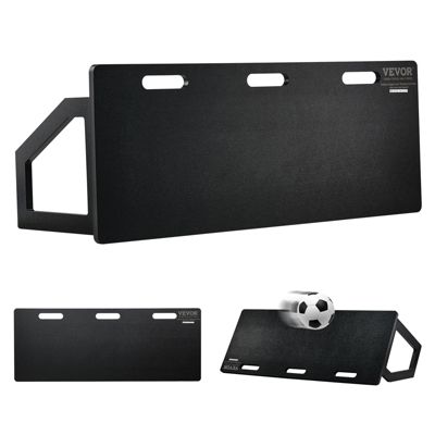 VEVOR Planche rebond football portable 115x45cm PEHD, rebond 2 angles, équipement entraînement passe/tir pour enfants/adultes.