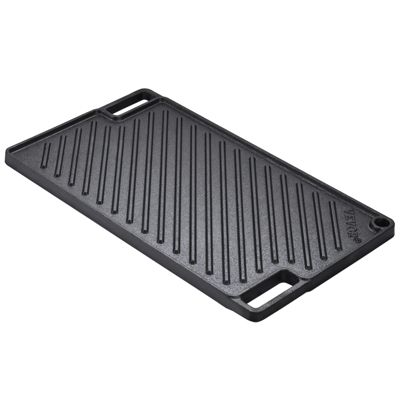 VEVOR Plaque griller pré-assaisonnée réversible, fonte 425x246 mm, épaisseur 3,3 mm. Barbecue.