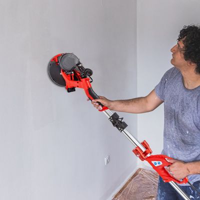 VEVOR Ponceuse orbitale filaire 850W, excentrique à lampes LED doubles, pour meulage ponçage pro.
