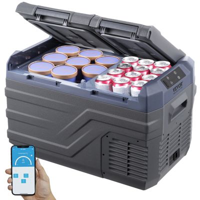 VEVOR Refrigerateur portable 25L a compression double zone -20C a 20C