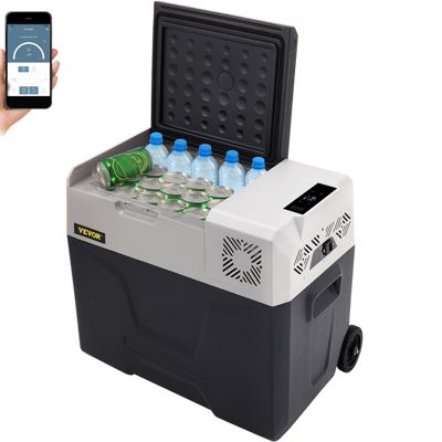 VEVOR Refrigerateur portable 50L a compresseur pour maison vehicule 220V