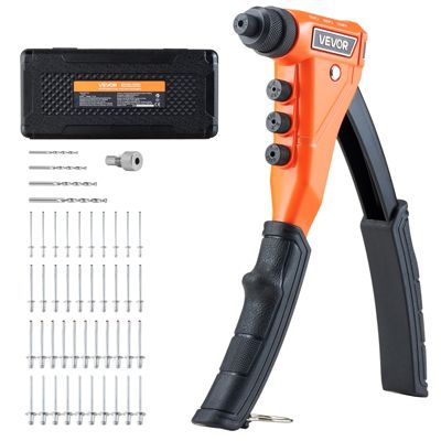 VEVOR Riveteuse Manuelle à Rivet Aveugle Outils à Riveter avec 200 Rivets Métal