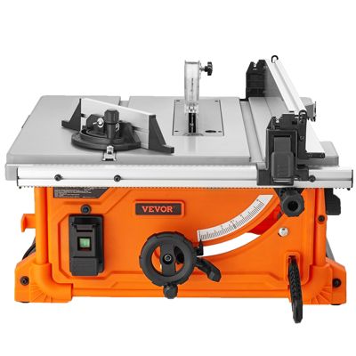 VEVOR Scie circulaire sur table 1800W, capacité coupe 625 mm, coupe transversale 85mm, biseau 60mm.