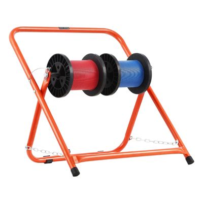 VEVOR Support Bobines Fil Distributeur Câbles Pliable Jusqu'à Bobines de 50 cm