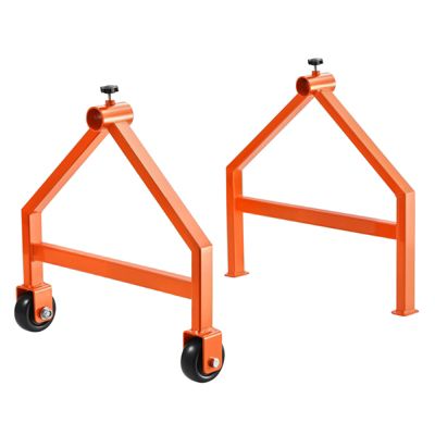 VEVOR Support Bobines Fil Distributeur Câbles sur Roulettes Jusqu'à Bobine 76 cm