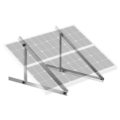 VEVOR Support de Fixation de Panneaux Solaires Inclinable Reglable 0-90 127 cm