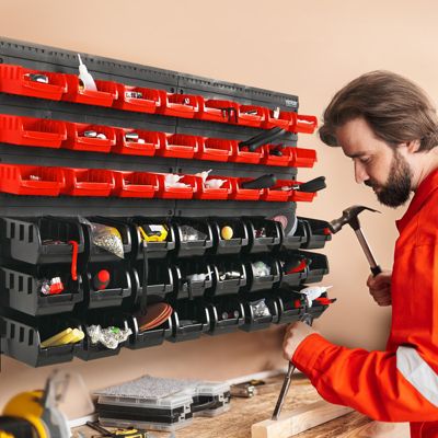 34 Boîtes De Rangement étagère Murale 578x1170mm - Empilable, Botle