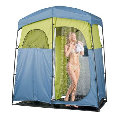 VEVOR Tente de Douche pour Camping Plage Abri d'Intimité Portable à 2 Pièces