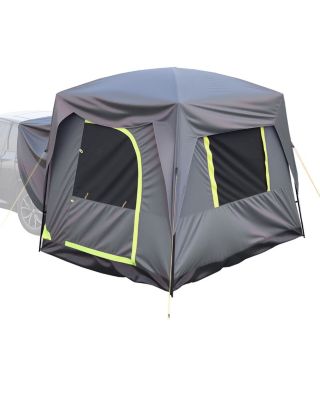 VEVOR Tente hayon SUV 2480x3080 mm, imperméable, double couche, 5-8 pers. Sac rangement.