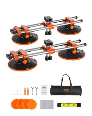 VEVOR Ventouse rapprochement joints carrelage 152 mm, lot 2, réglable 180 . Poseur granit.