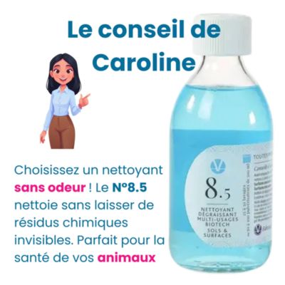 VHYG No 8.5 Nettoyant Dégraissant Multi Usages Concentré 100 Doses 1 à 2 Ans Efficacité Enzymatique Fabriqué en France