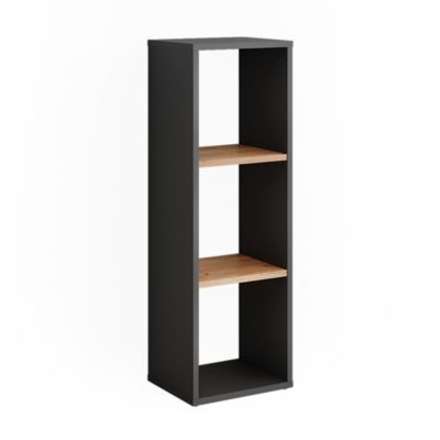 Vicco Armoire à chaussures Anthracite/chêne doré 30x90.5cm