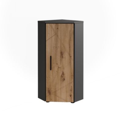 Vicco Armoire dangle Anthracite/Artisan 33x81cm avec 3 étagères