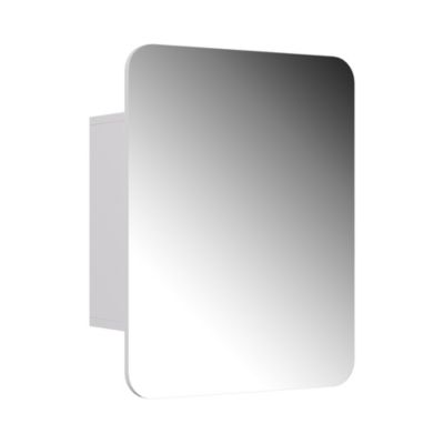 Vicco Armoire de toilette Blanc 65x50cm avec des étagères