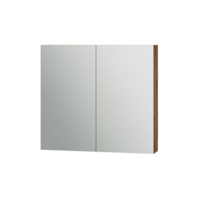 Vicco Armoire de toilette Chêne 79.7x73.2cm avec 2 portes