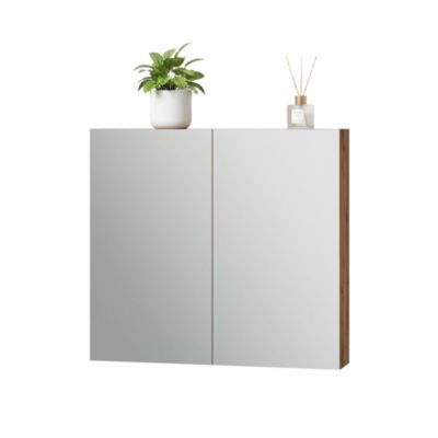 Vicco Armoire de toilette Chêne 79.7x73.2cm avec 2 portes