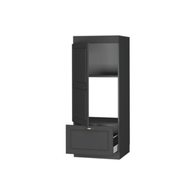 Vicco Armoire haute Anthrazit-Gold Landhaus/Anthracite 60cm
