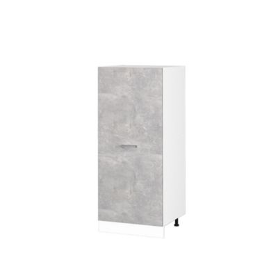Vicco Armoire haute universelle Béton 60cm avec grande porte