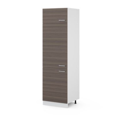 Vicco Armoire haute universelle Gris 60cm avec portes