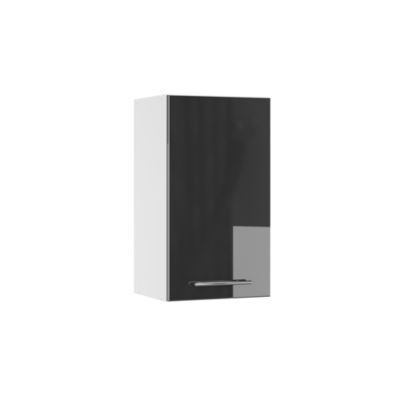 Vicco Armoire murale de salle de bain Anthracite Haute brillance 40x72cm