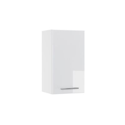 Vicco Armoire murale de salle de bain Blanc Haute brillance 40x72cm