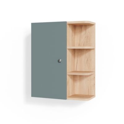Vicco Armoire murale de salle de bain Vert 47.2x59.2cm