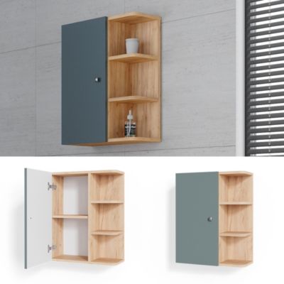 Vicco Armoire murale de salle de bain Vert 47.2x59.2cm