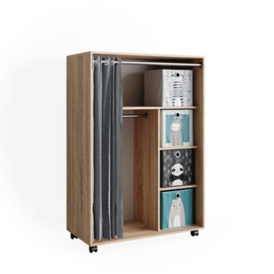 Vicco Armoire Sonoma 100x146.6cm avec boxes pliables