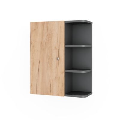 Vicco Armoire suspendue Anthracite 47.2x59.2cm
