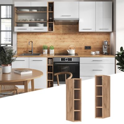 Vicco Armoire suspendue Chêne de force doré 15cm