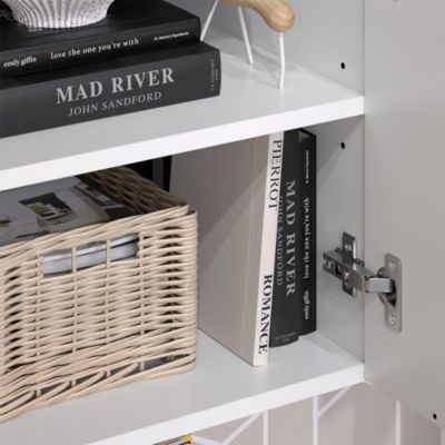Vandol II Armoire Universelle, Armoire De Nettoyage 2 Portes Et 1 Tiroir Blanc