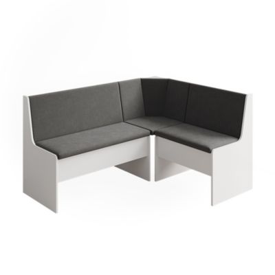 Vicco Banc dangle Blanc 150x51cm avec espace de rangement