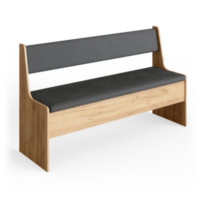 Vicco Banc dangle Chêne de force doré 136.6x41.5cm