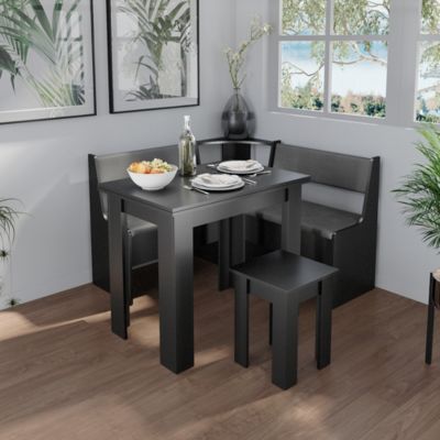 Vicco Banquette dangle salle à manger Noir 41.5x120cm