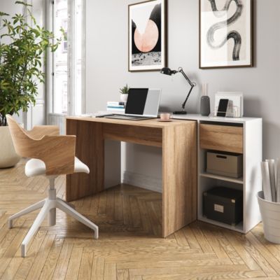 Vicco Bureau Victoria, Blanc, 135x68cm | Leroy Merlin