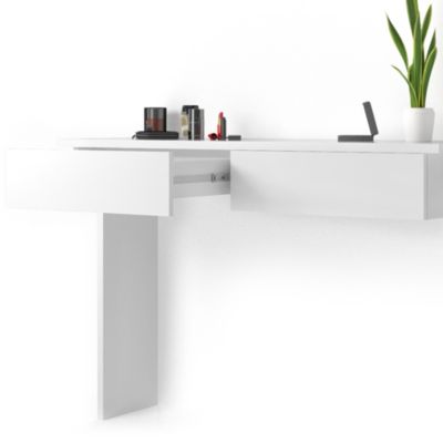 Vicco Coiffeuse Blanc 120cm sans miroir