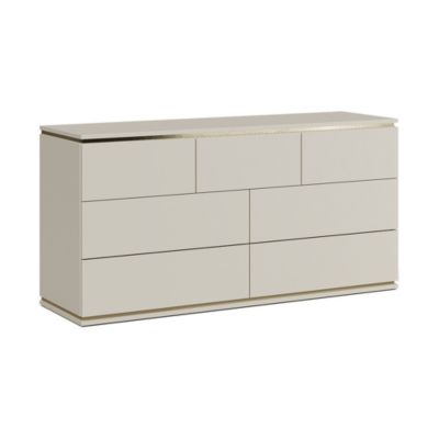 Vicco Commode avec tiroirs Cachemire 139.8x70cm avec 7 tiroirs